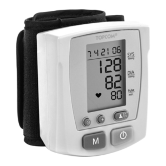 Topcom bpm wrist 2511 Handbücher