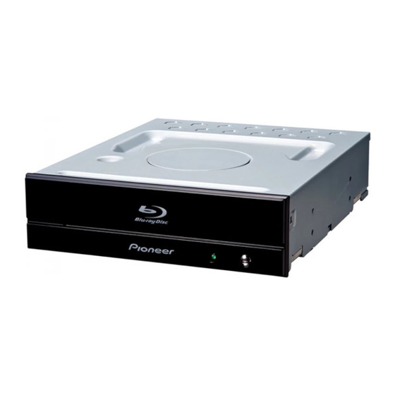Pioneer BDR-S12XLT Bedienungsanleitung