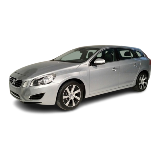 Volvo V60 Plug-in Hybrid Schnellanleitung