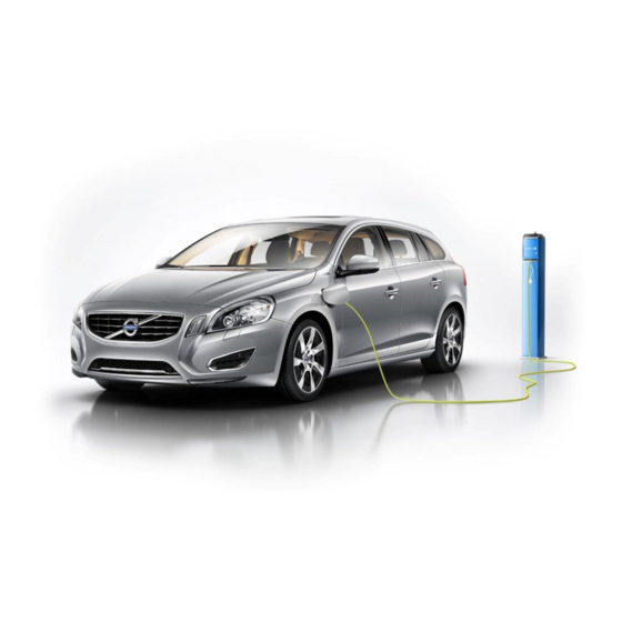 Volvo V60 PLUG-IN HYBRID Betriebsanleitung