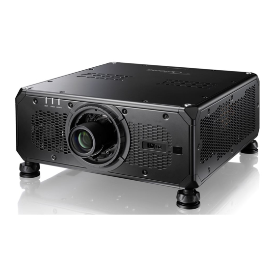 Optoma ZU1900 Bedienungsanleitung