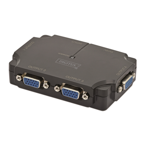 Digitus DS-41120-1 Benutzerhandbuch