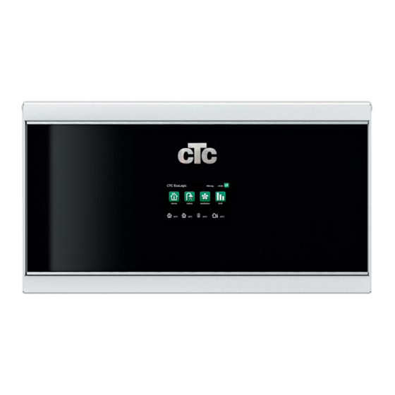 CTC EcoLogic L/M Installations- Und Wartungsanleitung