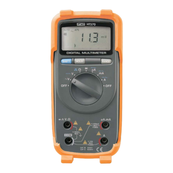 HT Instruments HT570 Bedienungsanleitung