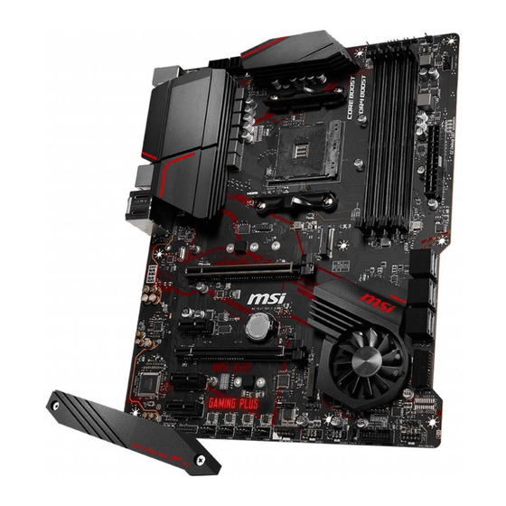 MSI MPG X570 GAMING EDGE WIFI Bedienungsanleitung