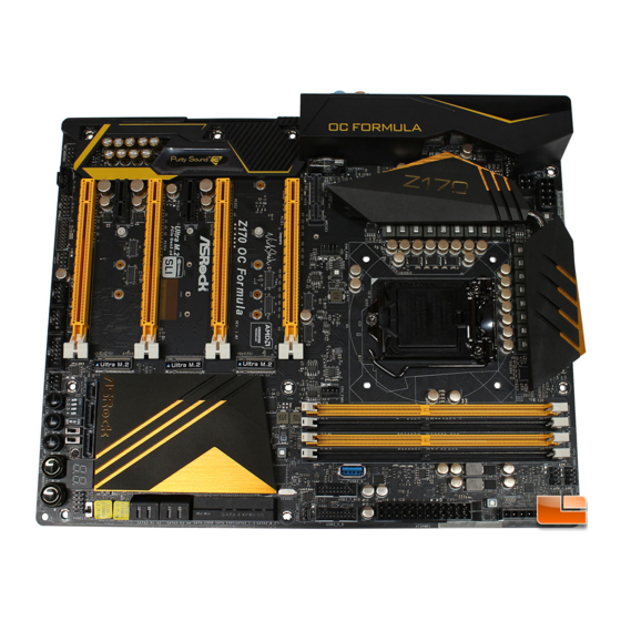 ASROCK Z170 OC Formula Bedienungsanleitung