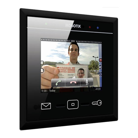 Mobotix MxDisplay+ Kurzanleitung