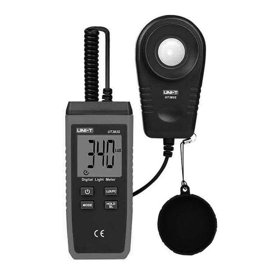 reichelt elektronik UNI-T UT383S Bedienungsanleitung