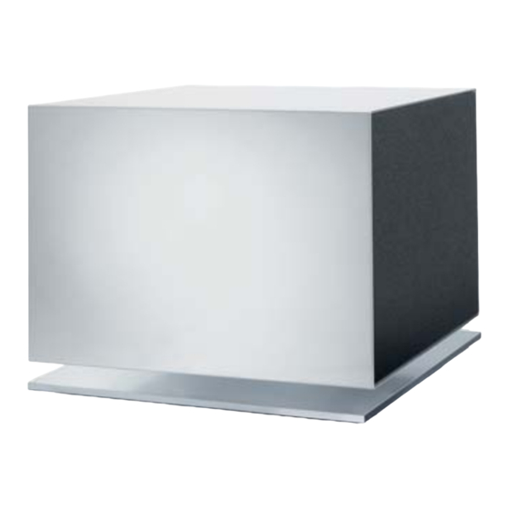 Loewe Reference Sound Subwoofer Bedienungsanleitung
