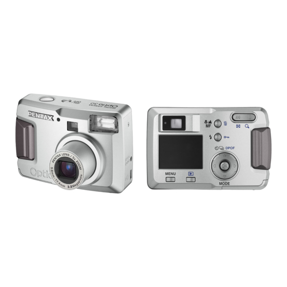 Pentax Optio 30 Bedienungsanleitung