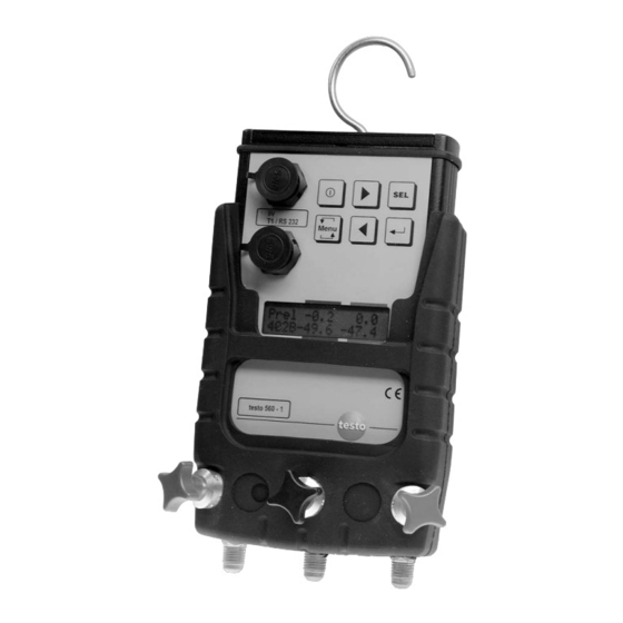testo 560 Bedienungsanleitung