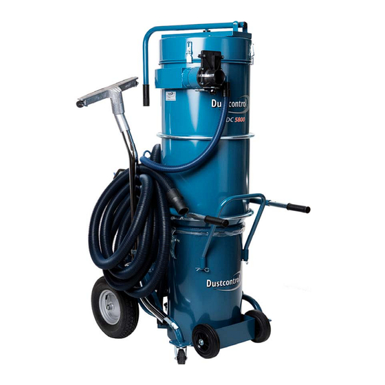 Dustcontrol DC 5800a PTFE 5.5 kW Originalbetriebsanleitung