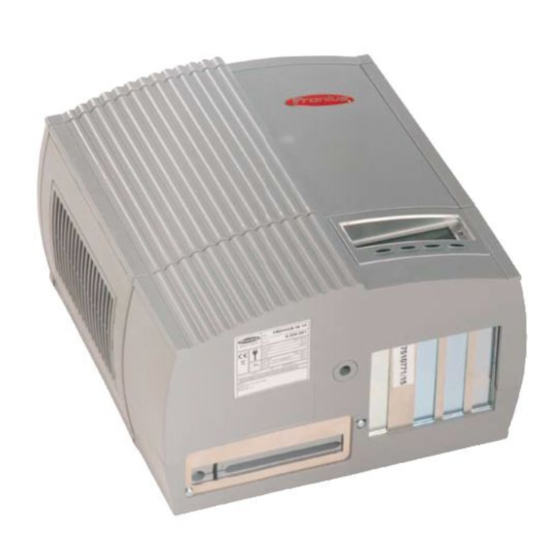 Fronius IG 15 Bedienungsanleitung