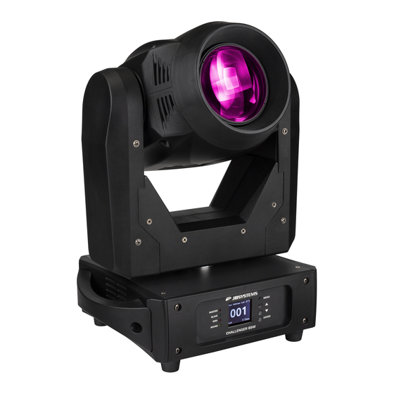 JB Systems CHALLENGER BSW Bedienungsanleitung