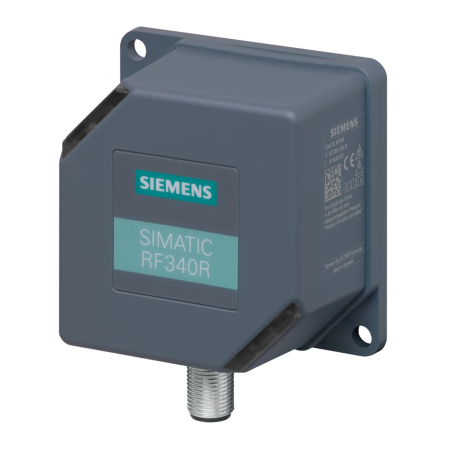 Siemens SIMATIC RF300 Systemhandbuch