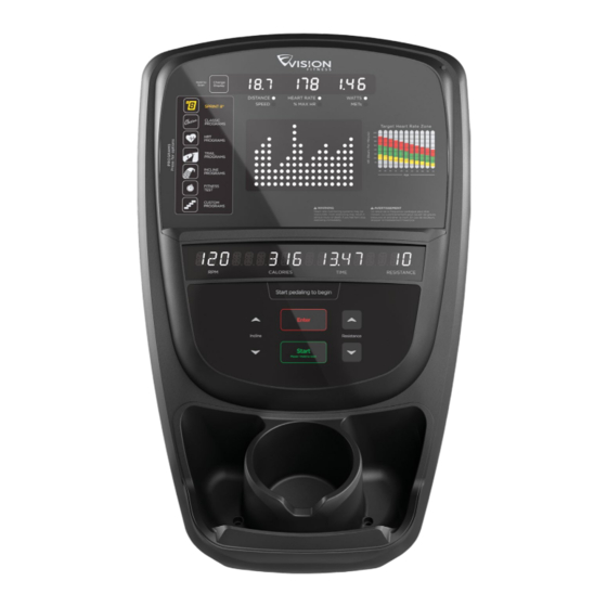 Vision Fitness S70 Anleitung