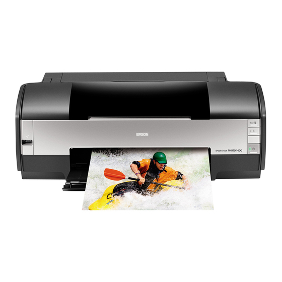 Epson Stylus Photo 1400 series Handbuch