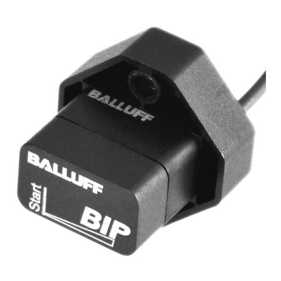 Balluff BIP AD2-T017-01-EB/EP-Serie Betriebsanleitung