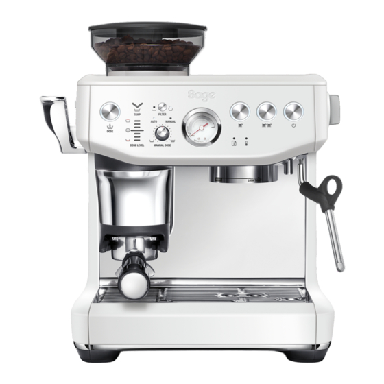 Sage Barista Express Impress BES876 Kurzanleitung