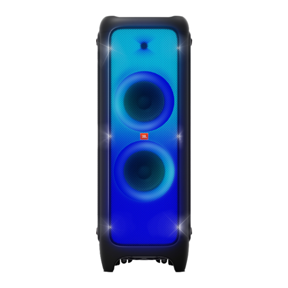 JBL PARTYBOX 1000 Bedienungsanleitung
