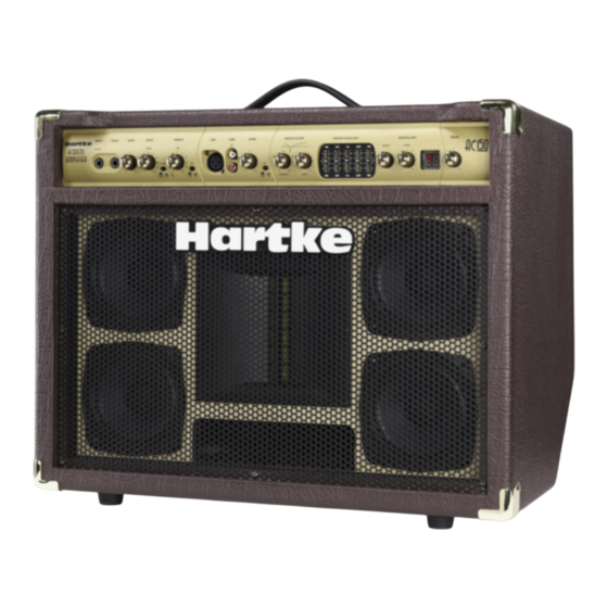 Hartke AC75 Bedienungsanleitung
