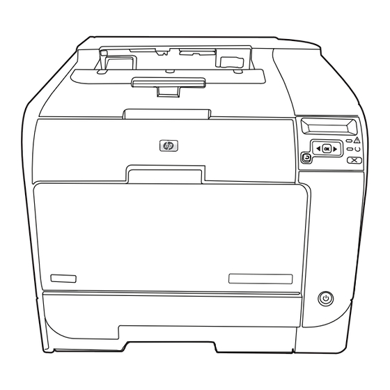 HP Color LaserJet CP2020 Serie Leitfaden Zur Inbetriebnahme