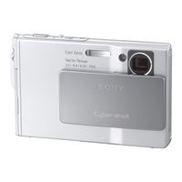 Sony DSC-T7 Cyber-shot Bedienungsanleitung