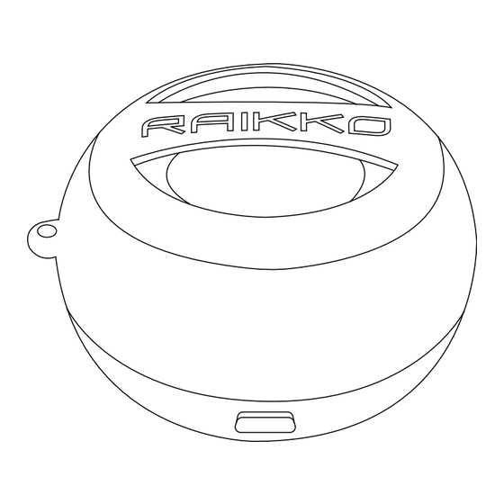 Raikko XSPLUS Bedienungsanleitung