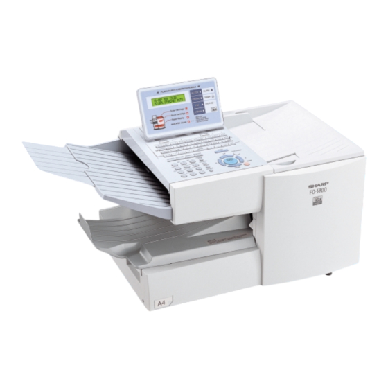 Sharp FO-5900 Bedienungsanleitung