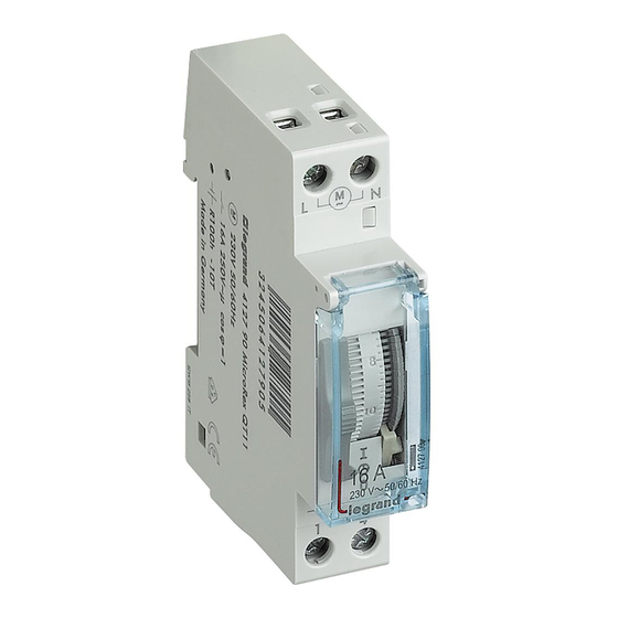 LEGRAND MicroRex T11 4127 80 Bedienungsanleitung