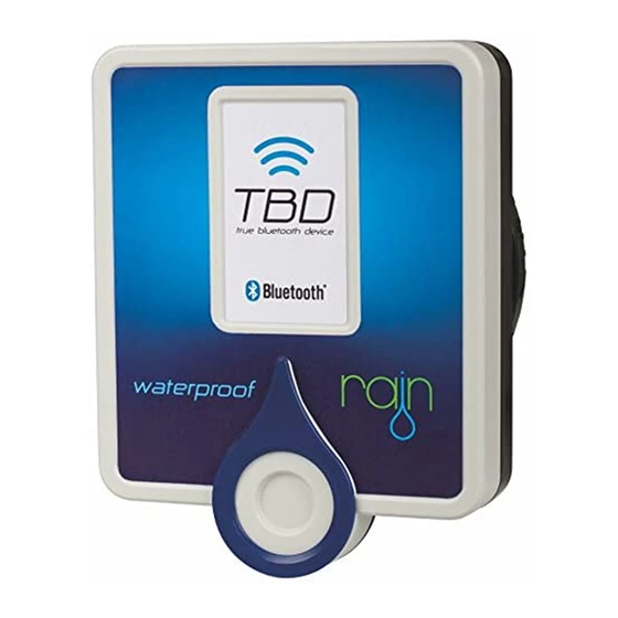 Rain TBD Bedienungsanleitung