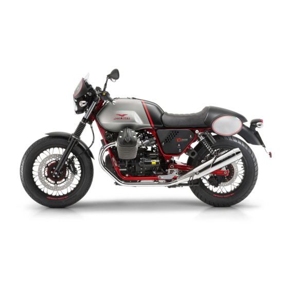 MOTO GUZZI V7 II Racer Handbücher