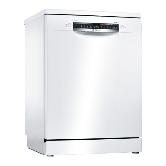 Bosch SMS4ETW14E Gebrauchsanleitung