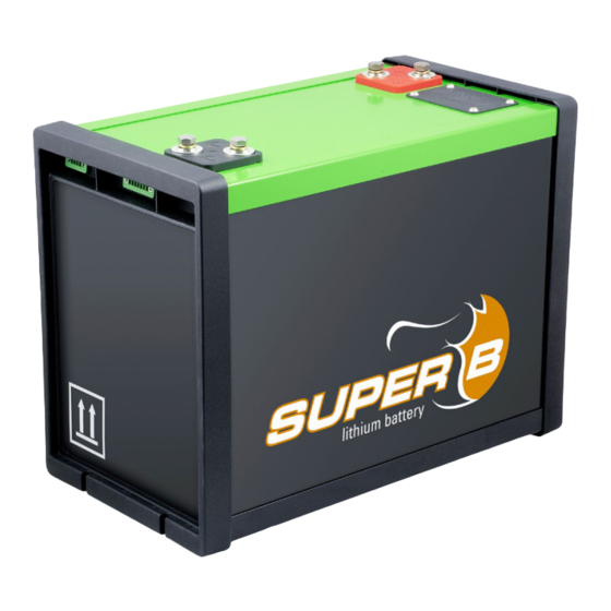Super B SB12V160E-ZC Handbuch