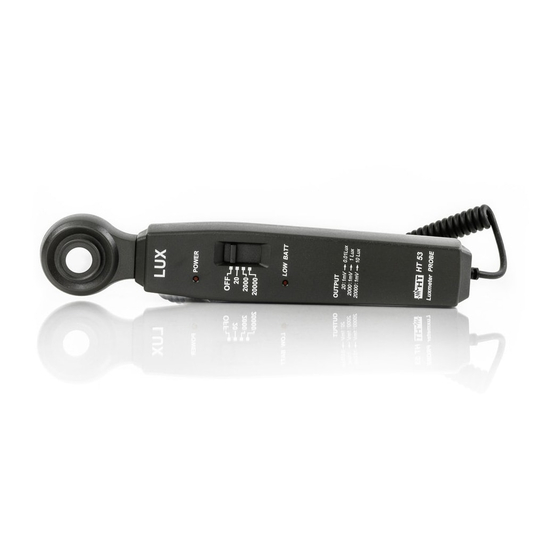 HT Instruments HT53 Bedienungsanleitung