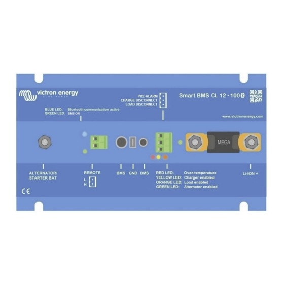 Victron energy Smart BMS CL 12/100 Anleitung
