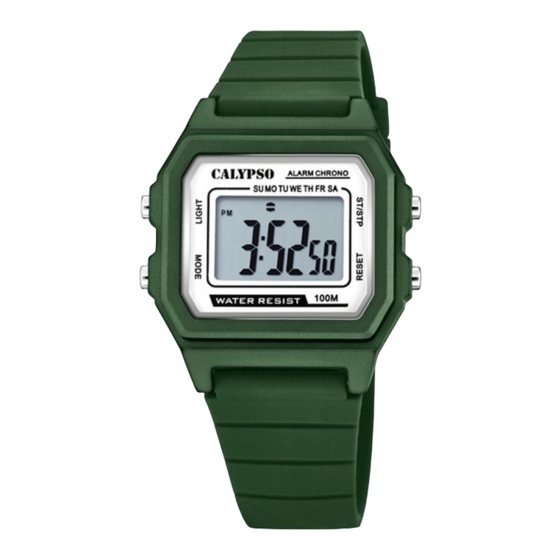 Calypso Watches IKMK5805M Betriebsanleitung