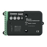 Busch-Jaeger 83110 Bedienungsanleitung