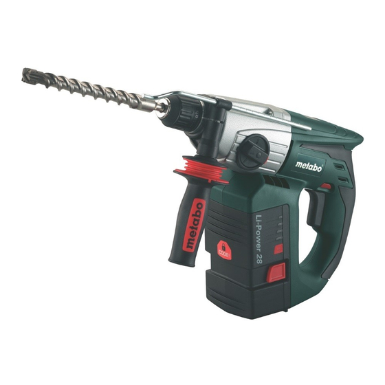 Metabo KHA 24 Handbücher