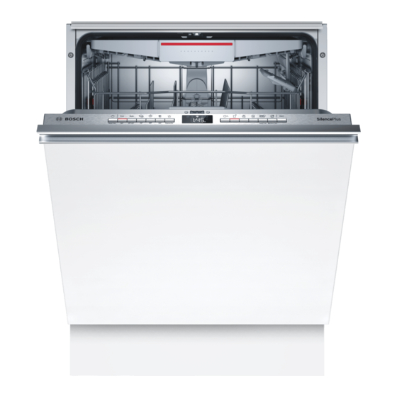 Bosch SMV4ECX26E Gebrauchsanleitung
