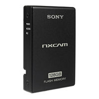 Sony NXCAM Bedienungsanleitung