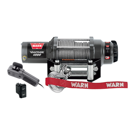 WARN VANTAGE 4000 Bedienungsanleitung
