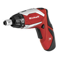 EINHELL TE-SD 3,6 Li Kit Originalbetriebsanleitung