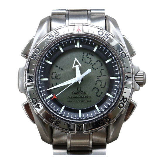 Omega Calibre 1666 Handbücher