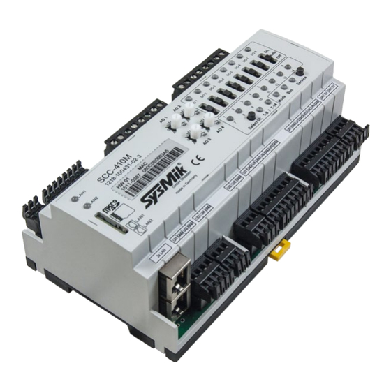 SysMik SCC-410 Gerätebeschreibung