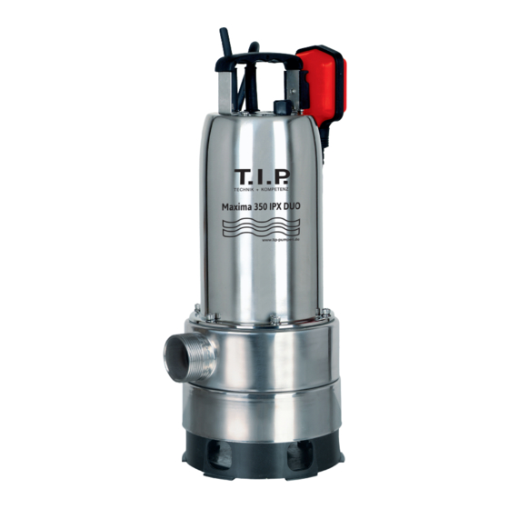 TIP Maxima 350 IPX DUO Original-Gebrauchsanweisung