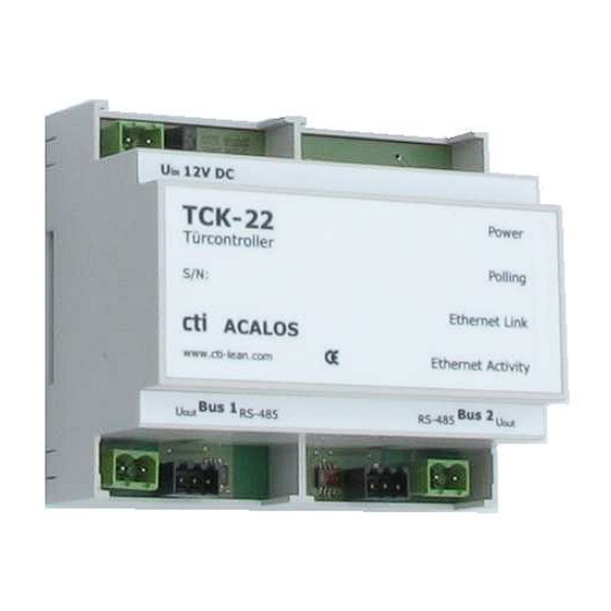 CTI TCK-24 Handbuch