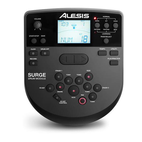 Alesis Surge Benutzerhandbuch