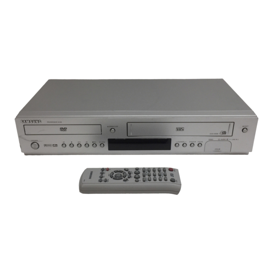 Samsung DVD-V6500 Benutzerhandbuch