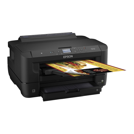 Epson WF-7210 Serie Benutzerhandbuch